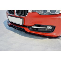 Накладка сплиттер на передний бампер на BMW 3 F30 / F31